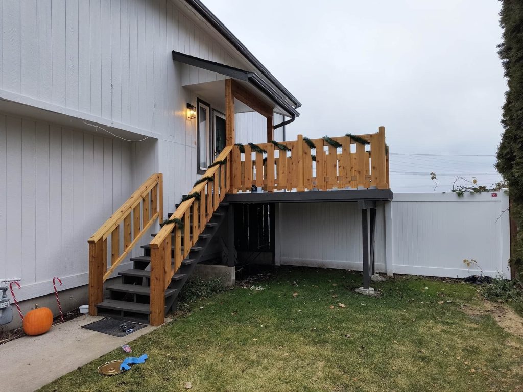 New deck